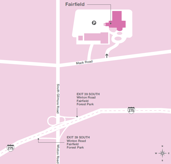 Fairfield Directions & Location Information